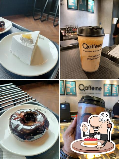 Cheesecake at Qaffeine