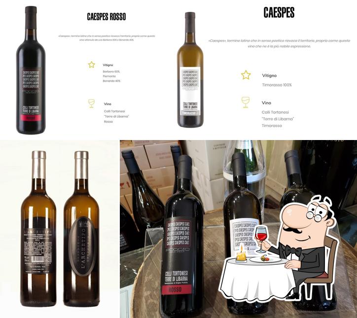 È gradevole godersi un bicchiere di vino a Ezio Poggio Winery