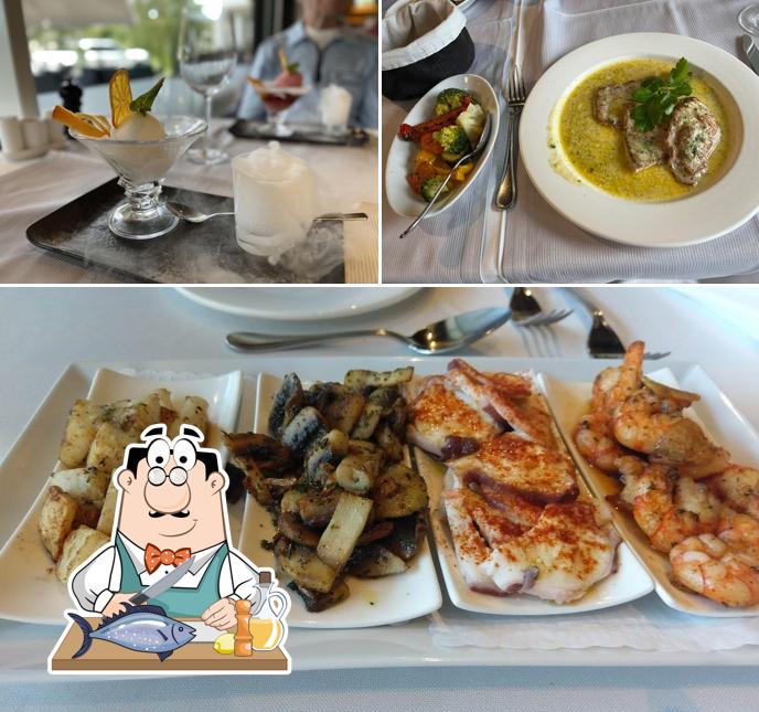 Salmone grigliato al Restaurant Pinocchio