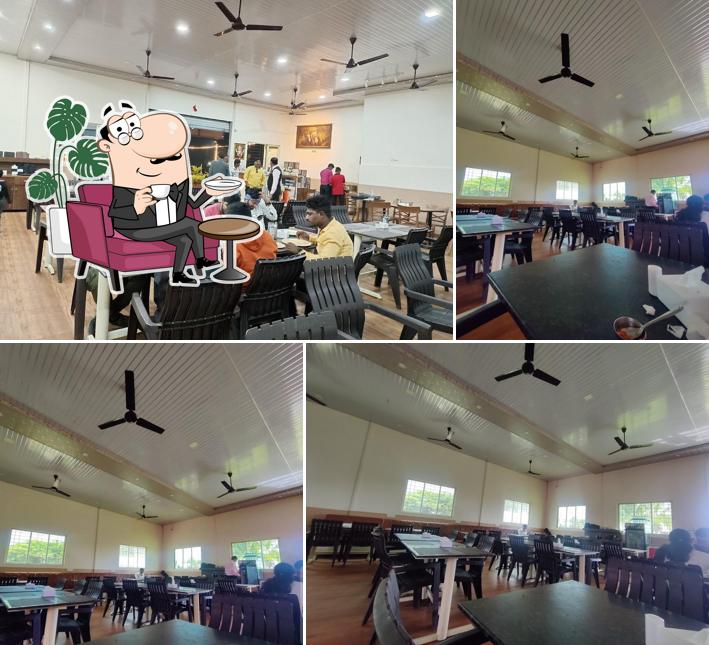 The interior of Waykar's Veg-Non Veg Restaurant