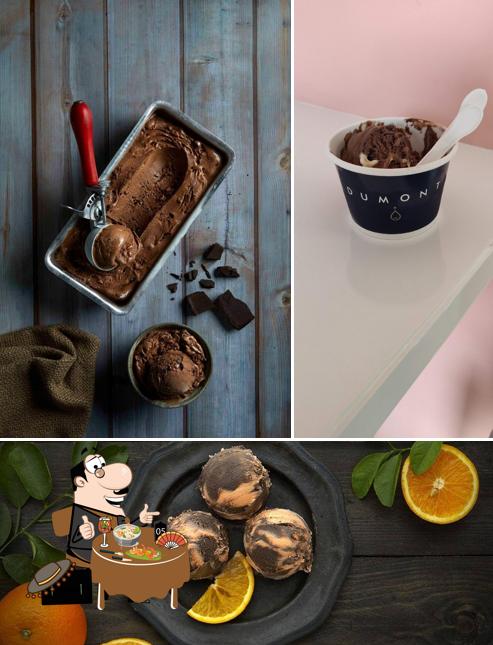 Chocolate mousse at Dumont Creamery