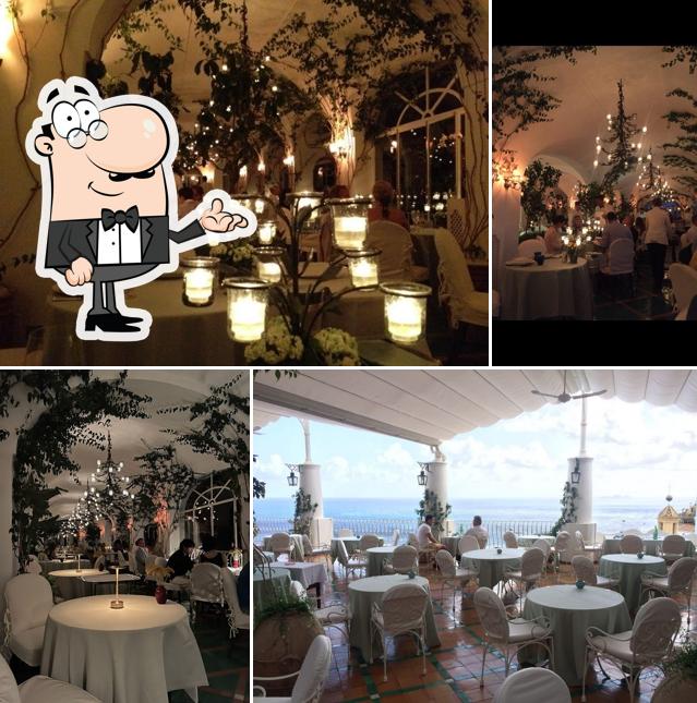 Dai un'occhiata agli interni di Le Sirenuse