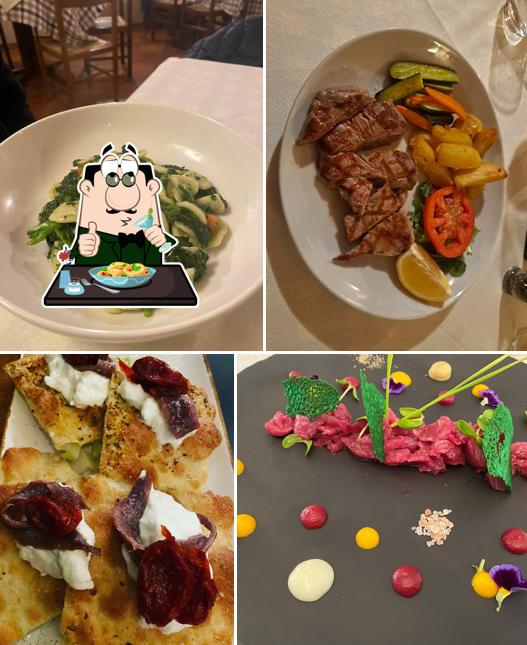 Platti al Osteria della Piazza