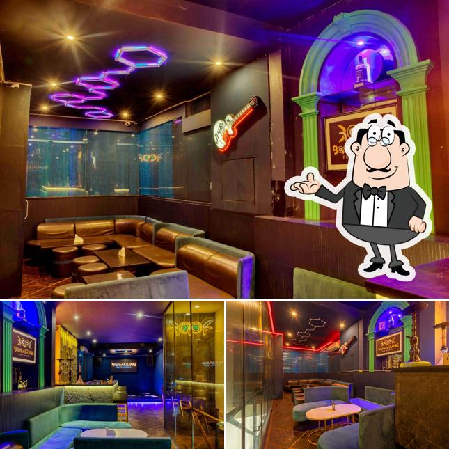 The interior of Boomerang Pub & Kitchen