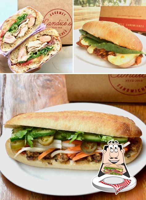 Grab a sandwich at Candice's Gourmet Sandwiches