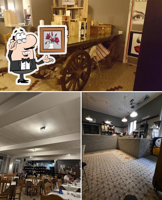 Siediti a un tavolo di Osteria Bar Pizzeria La Vecchia Sportiva