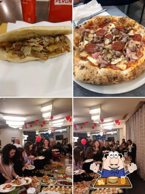 Panino con maiale stirato al Aurora Ristorazione Srl
