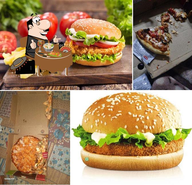 Food at Bombay pizza point