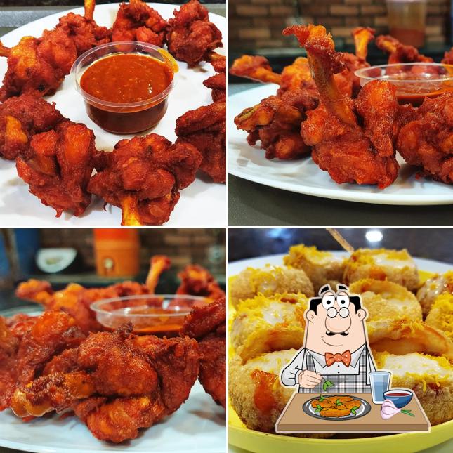 Chicken wings at Noor Food Court