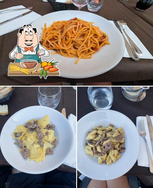 Spaghetti alla bolognese al Pizzeria Trattoria L'Artigiano