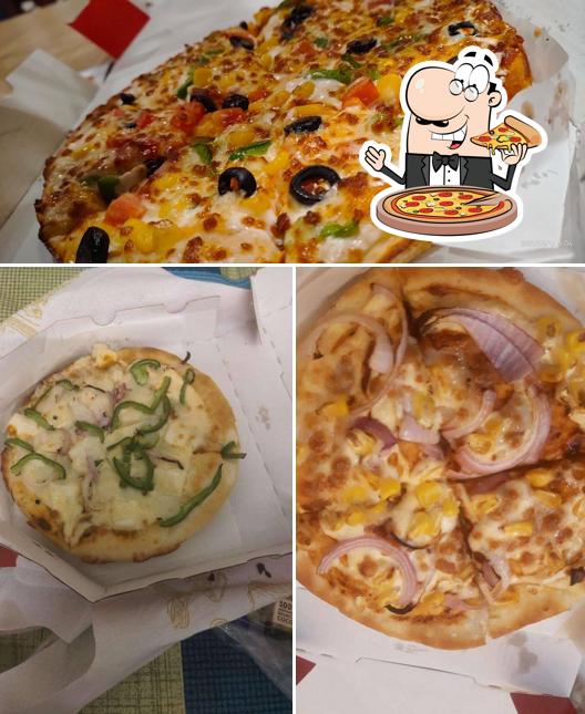At Biggies Restaurant, you can order pizza