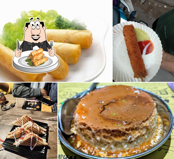 Spring rolls at Atithi Restaurant