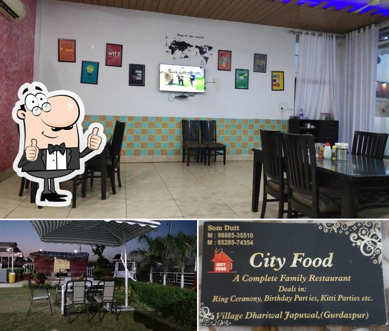 Look at the picture of City Food