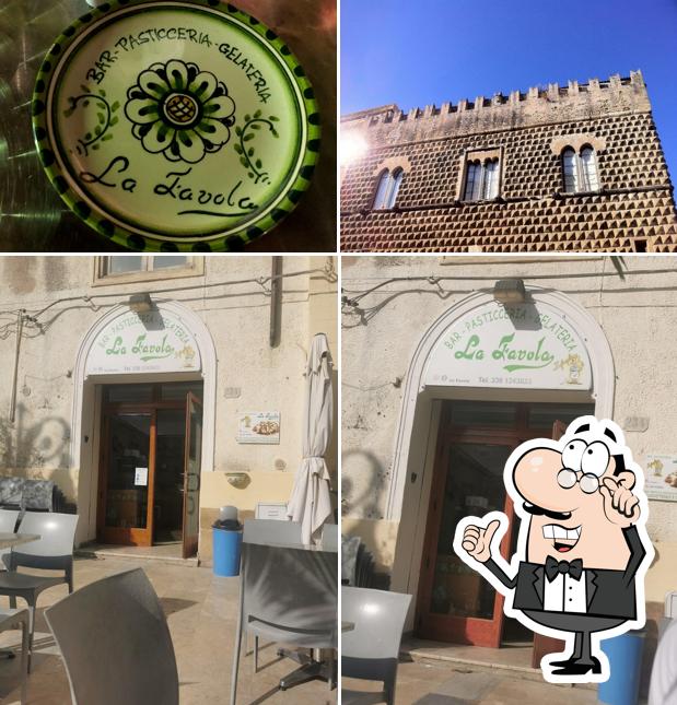 La interni e esterno del ristorante