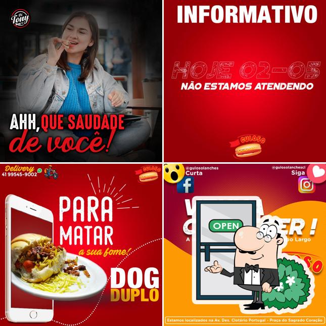 O exterior do Ditony Dog's