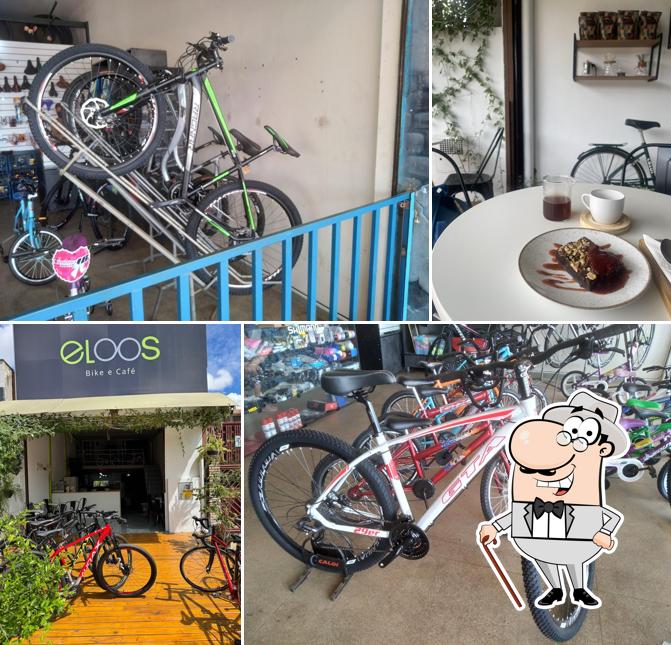 Veja imagens do exterior do Eloos Bike e Café