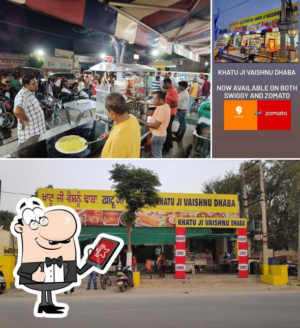 The exterior of Khatu Ji Vaishnu Dhaba