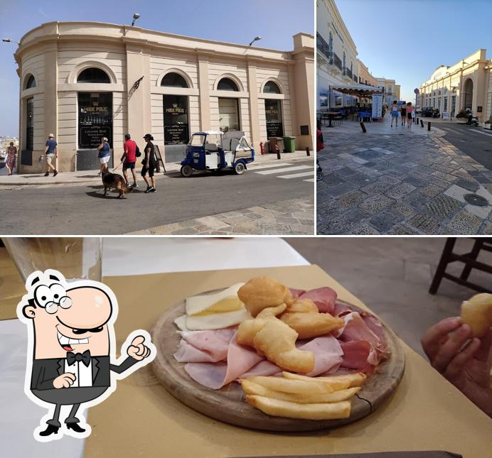 Questa è la foto che raffigura la esterno e cibo di MADE POLIS