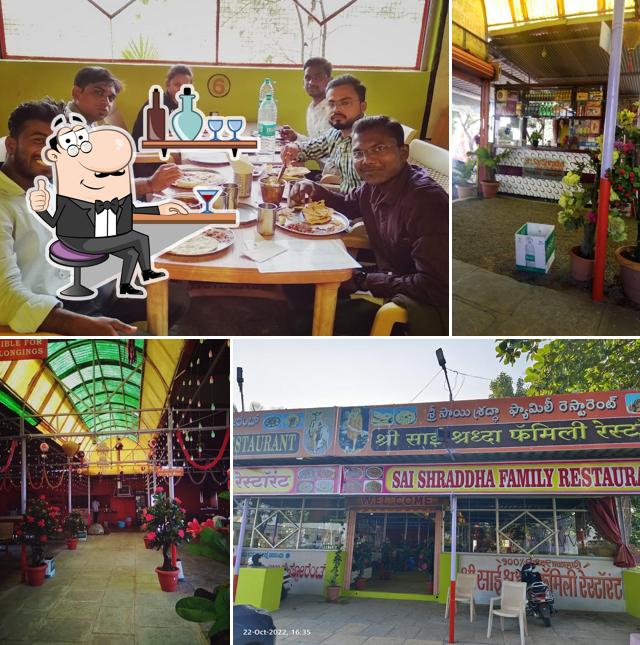 The interior of Shree Sai Shraddha Family Restaurant
