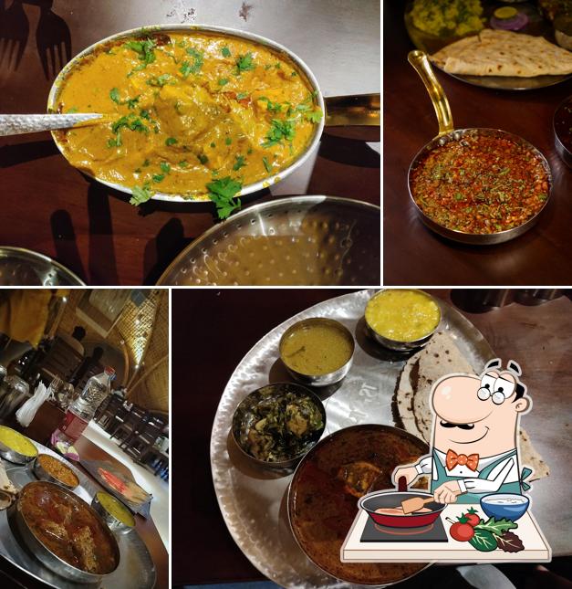 Chicken curry at Aasra Restaurant