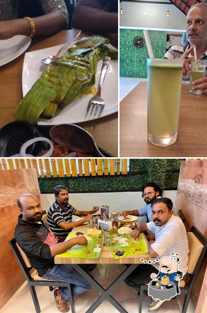 This is the picture depicting food and interior at Padippura Restaurant