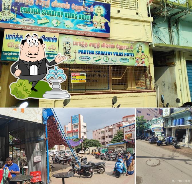 You can get some fresh air outside Partha Sarathy Vilas