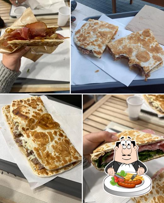 Platti al Piadineria L'angolo dei Tigli