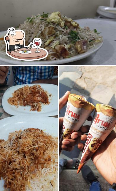 Food at Prince Darbar Hotel