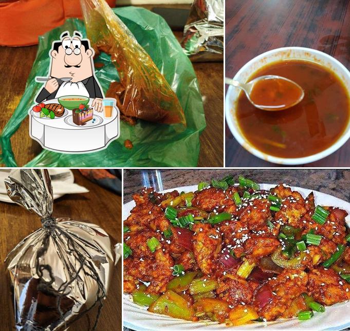 Hot and sour soup at Adil restaurant