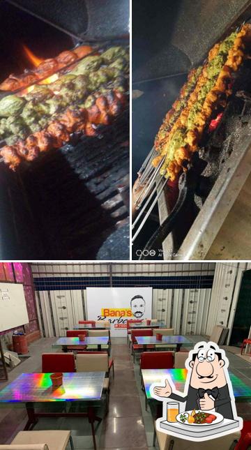 The restaurant's food and interior