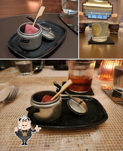 Enjoy a drink at Indian Accent Mumbai