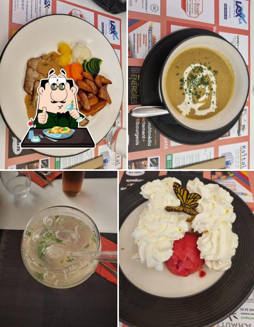 Platti al Restaurant La Couronne Romont