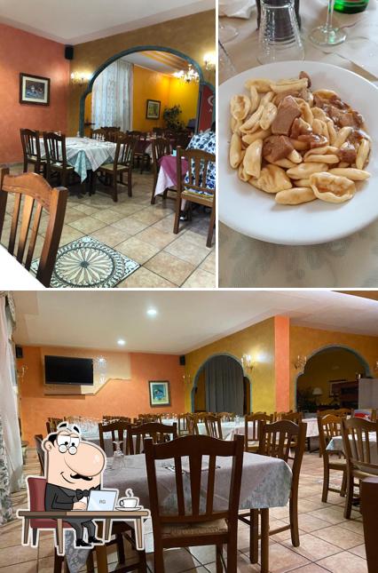 Gli interni di Pizzeria ristorante Da Federico