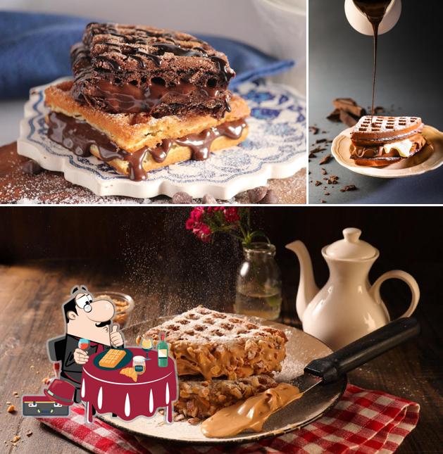 Waffles at The Belgian Waffle Co