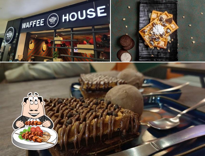 Food at Waffee House Thrissur