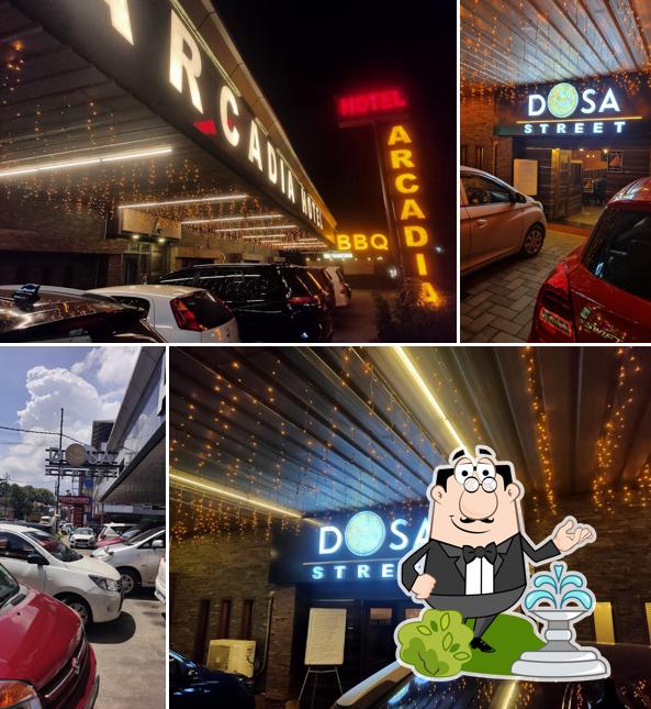 Check out how Dosa Street looks outside