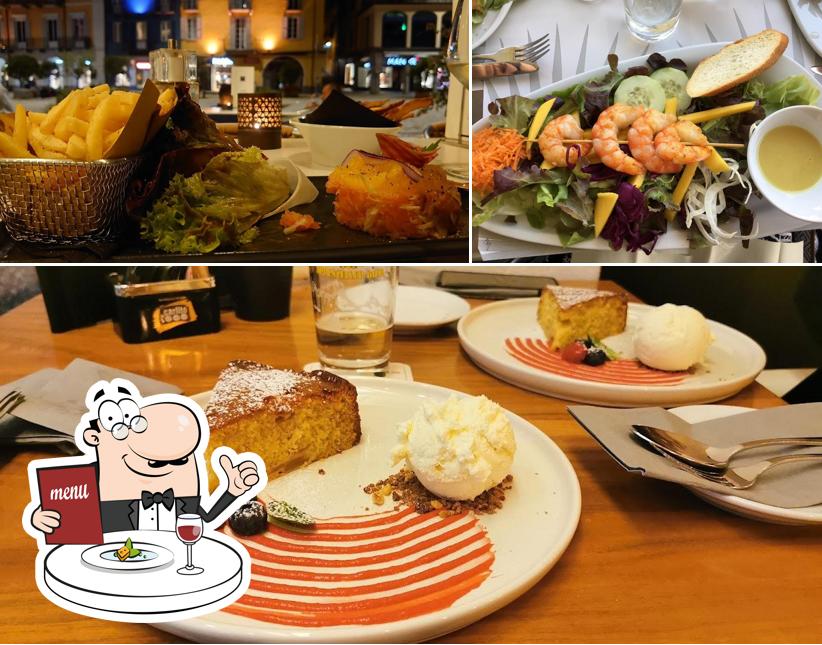 Cibo al Gran Caffè Verbano