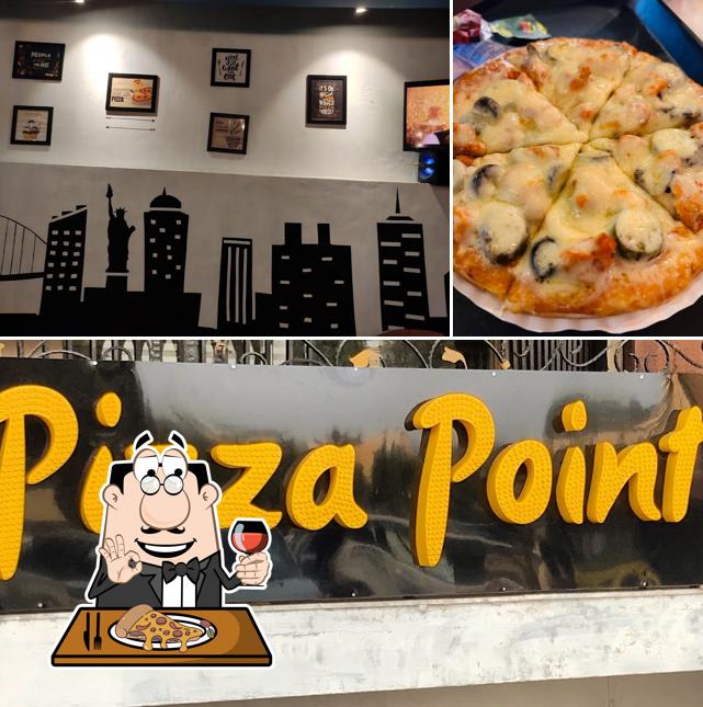 At Pizza Point, you can taste pizza