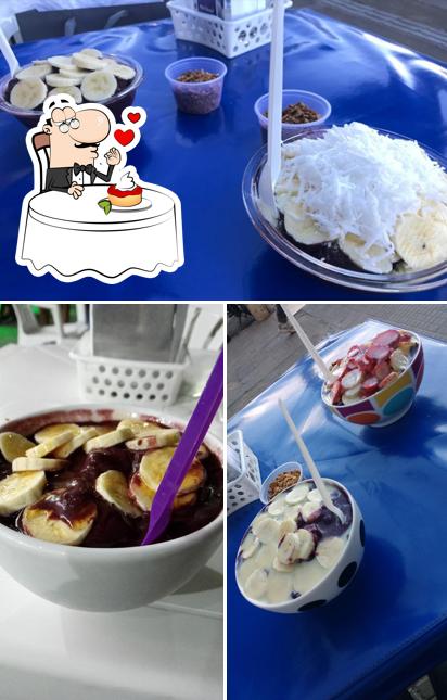 Acai Gospel serve uma seleção de pratos doces