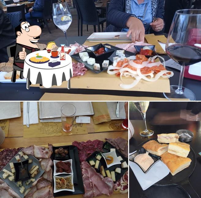 Piatto di formaggi al L'Ombra Del Piave