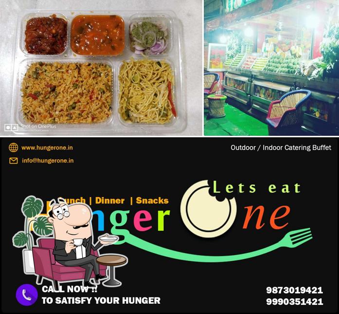 The interior of Hunger One