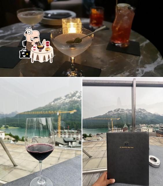 Cibo al The St.Moritz Sky Bar (Hotel Monopol)