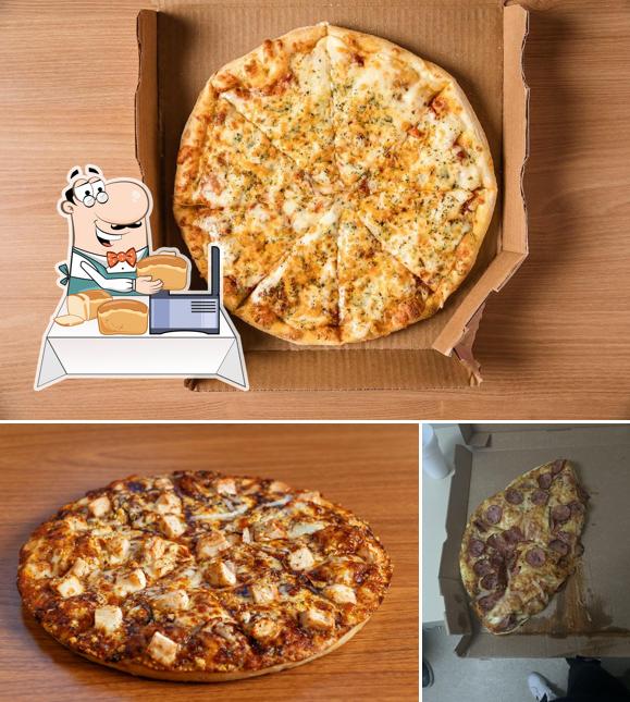 Pão-com-alho em Domino's Pizza Gilberto Salomão