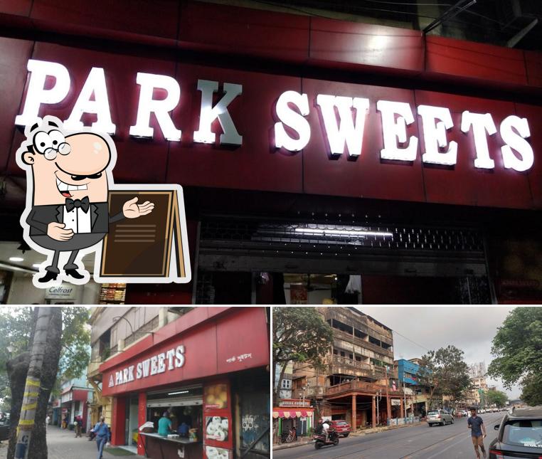 The exterior of Park Sweets
