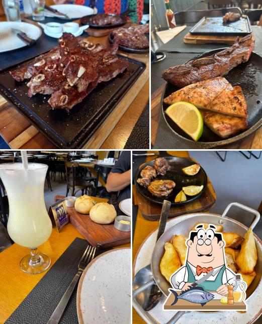 Salmão grelhado em Rincón 74
