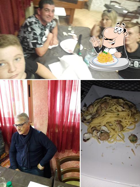 Spaghetti alla carbonara al Ristorante Il Frassinello