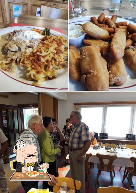 Dai un’occhiata alla immagine che presenta la cibo e interni di Restaurant Steinberg
