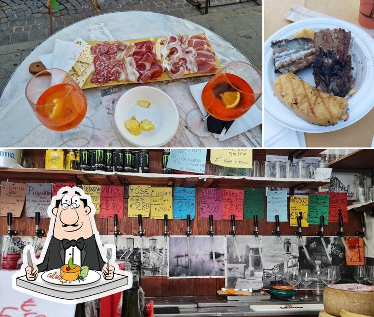 Cibo al Vineria Bacco Comacchio