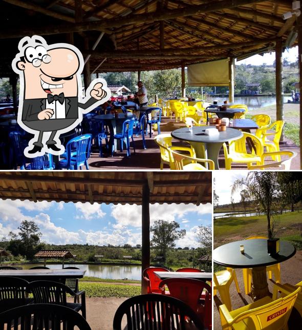 Veja imagens do interior do Restaurante e Pesca Esportiva Km 15