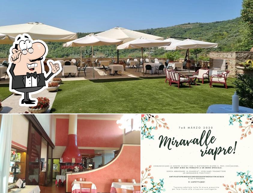 Gli interni di Ristorante Miravalle